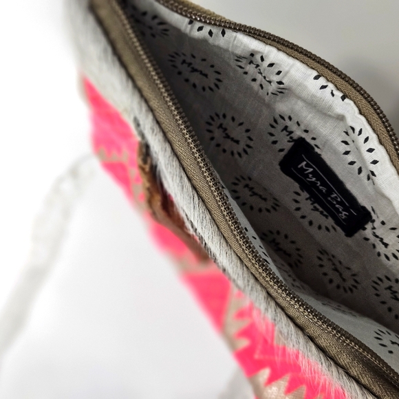 Cowhide Mayra Clutch/Wristlet - Picture 3 of 4